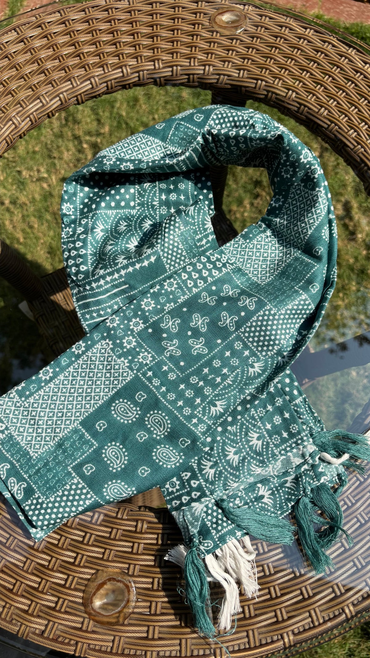 Multicolor Printed Cotton Dupatta Sterling House