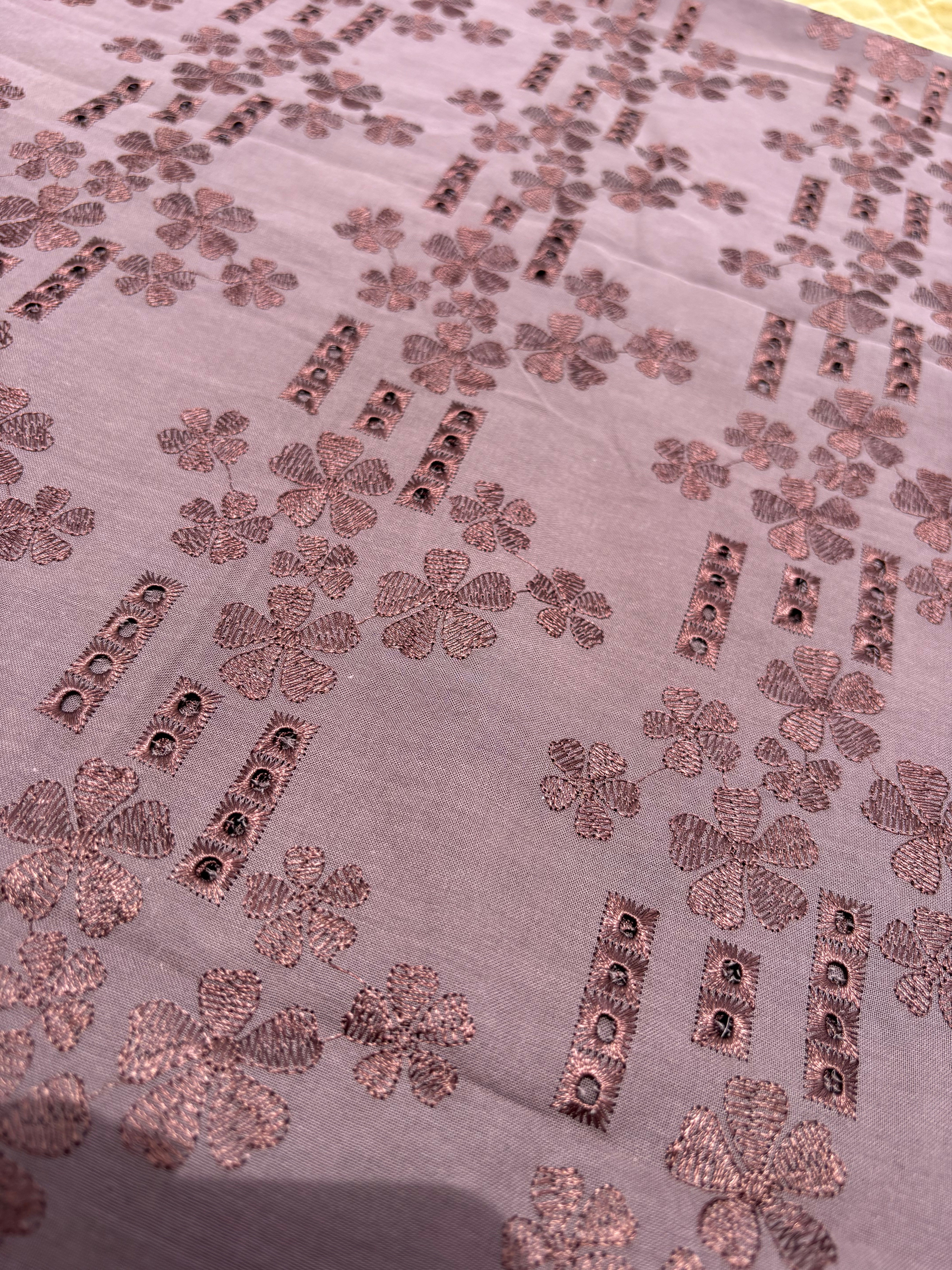 Brown Floral Fabric Sterling House