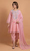 Pink Anarkali Readymade set