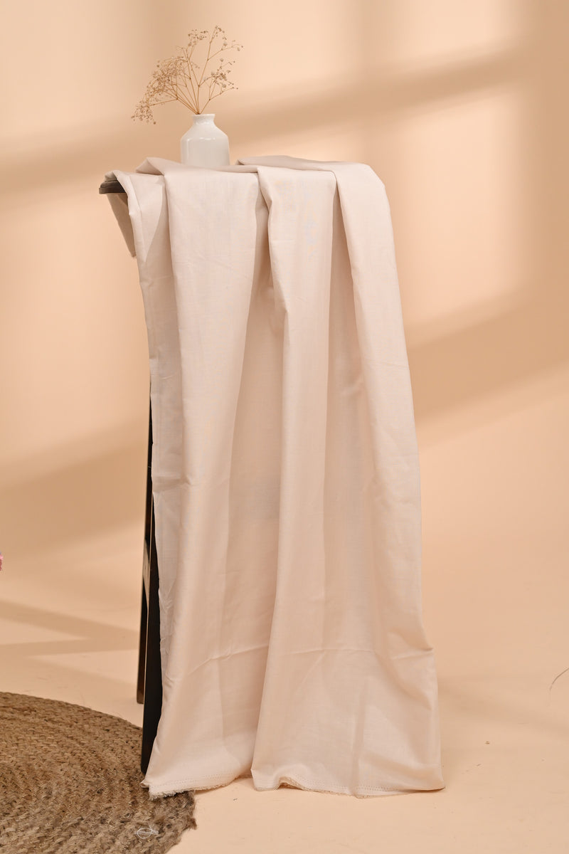 Off-White Printed Cotton Unstitched Suit Sterling House