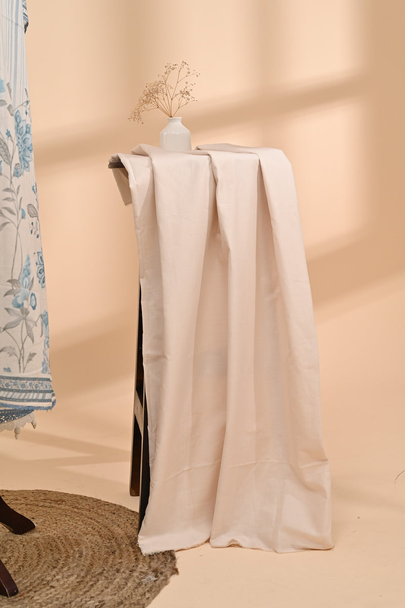 Off-White Printed Cotton Unstitched Suit Sterling House