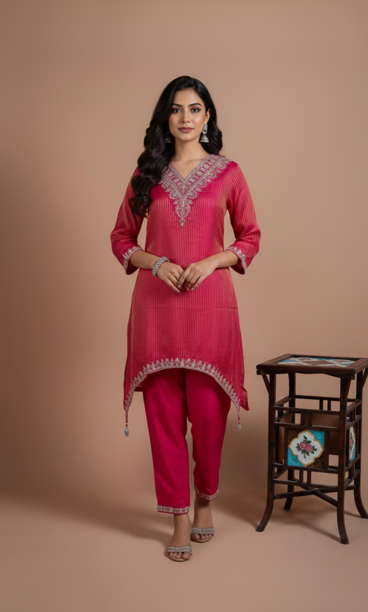 Luxe Silk Blend Co- Ord Set