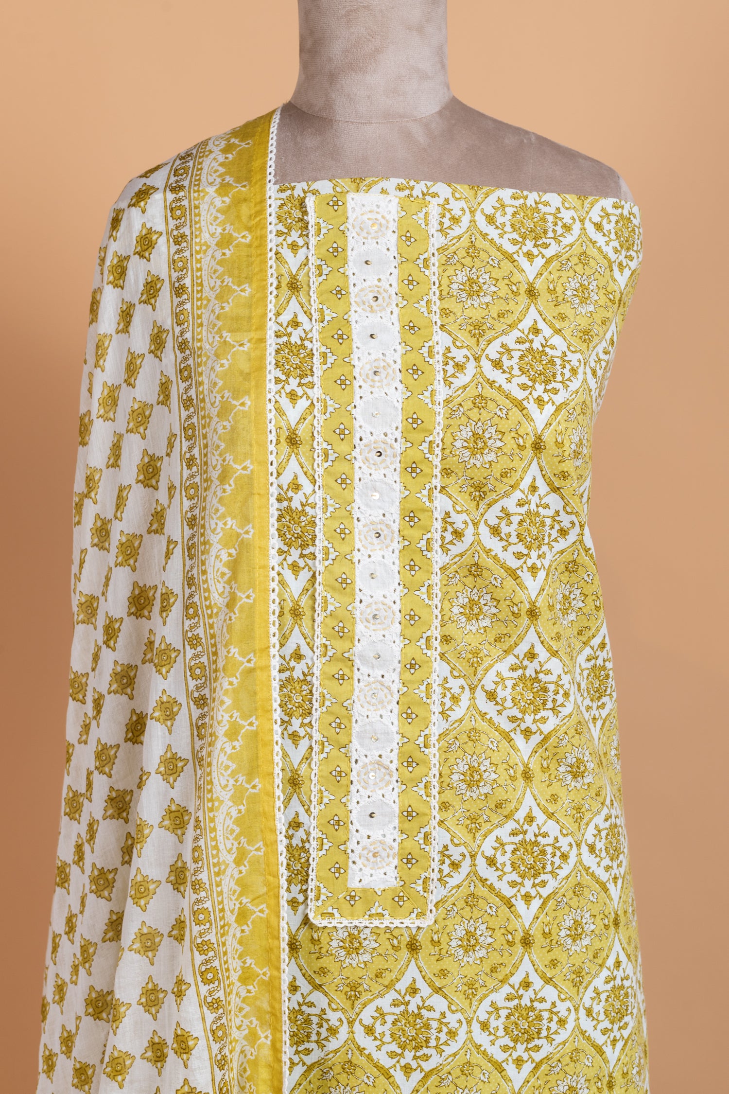 Roze Green Unstitched suit set