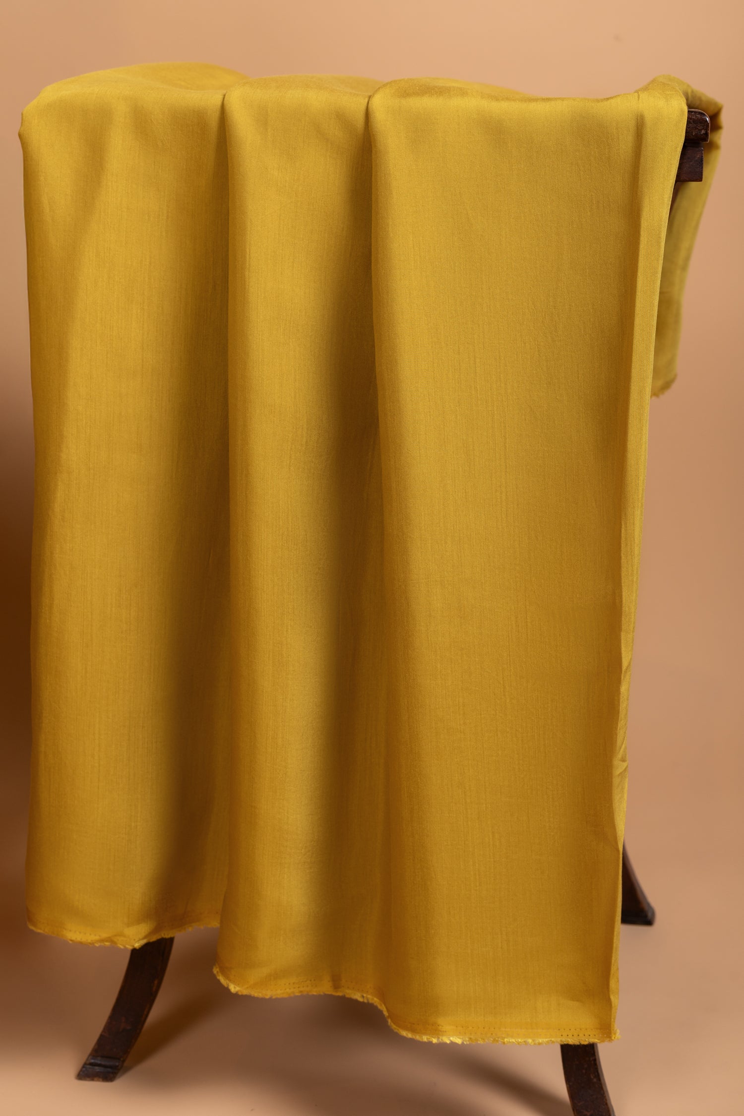 Luxe Mustard Muslin Unstitched suit