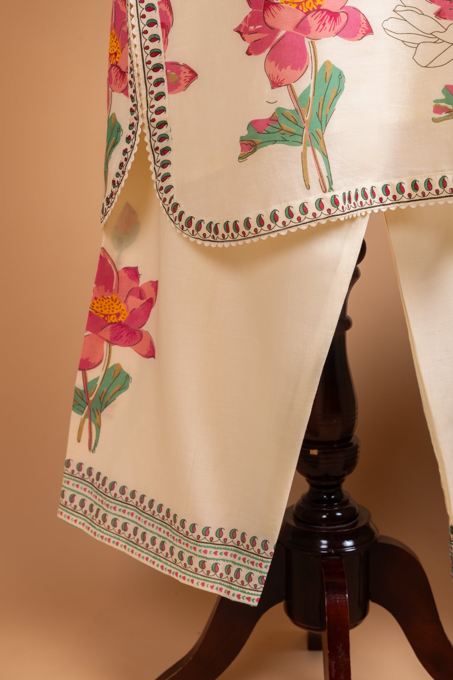 Roze Off-White Floral Readymade set