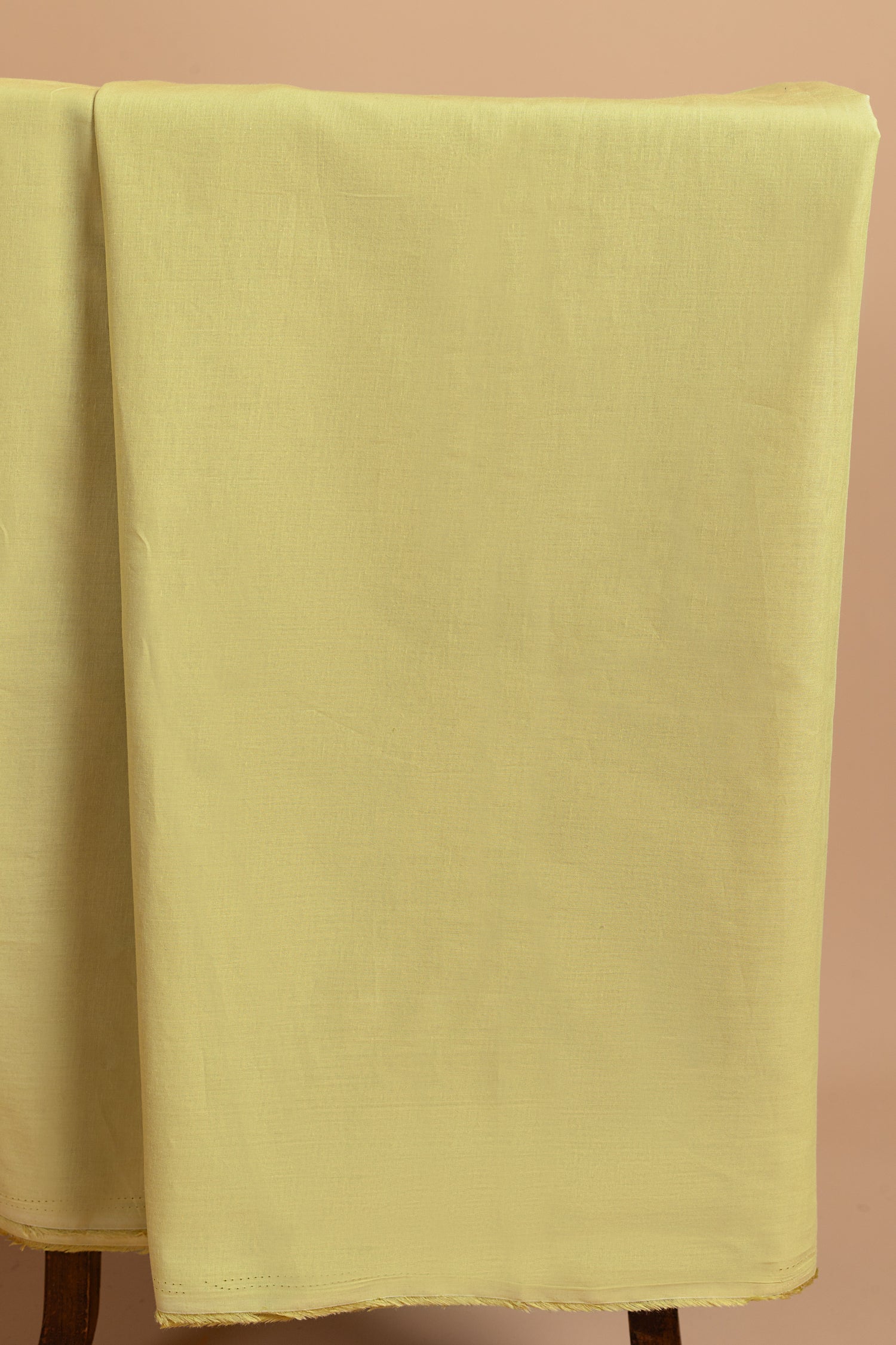 Luxe   Jacuard Silk   White  With Neon Green Unstitched Suit Set Sterling House