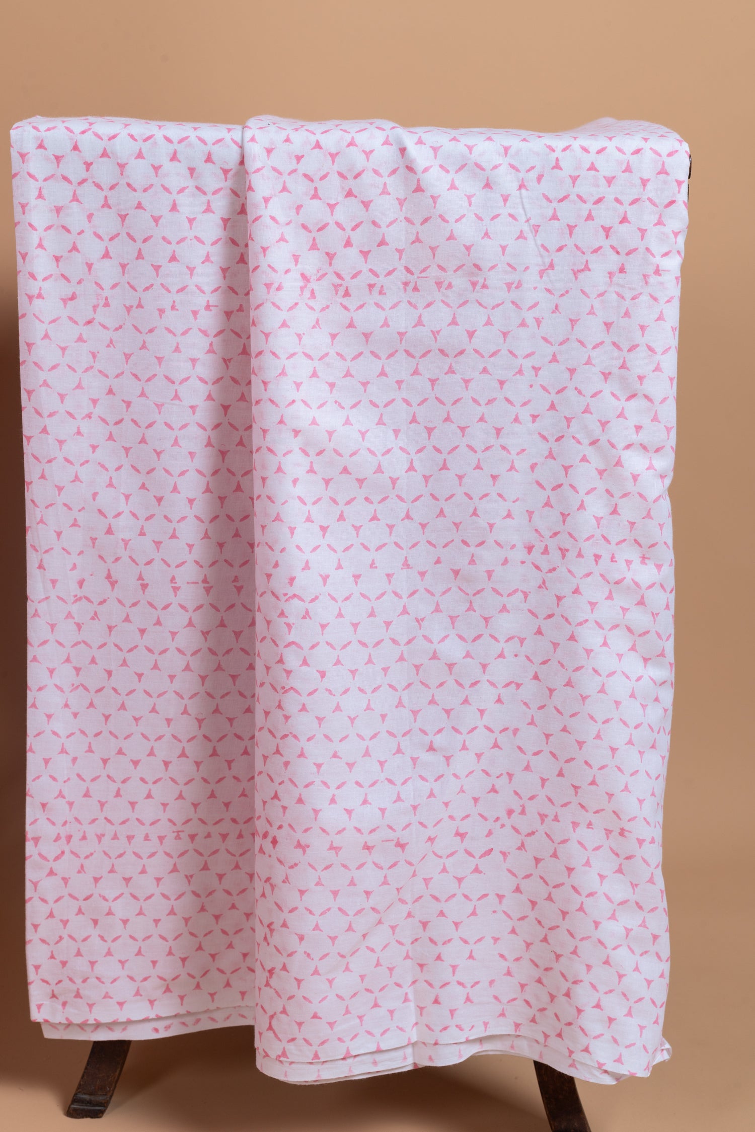 Roze   Cotton   Pink  Unstitched Suit Set Sterling House