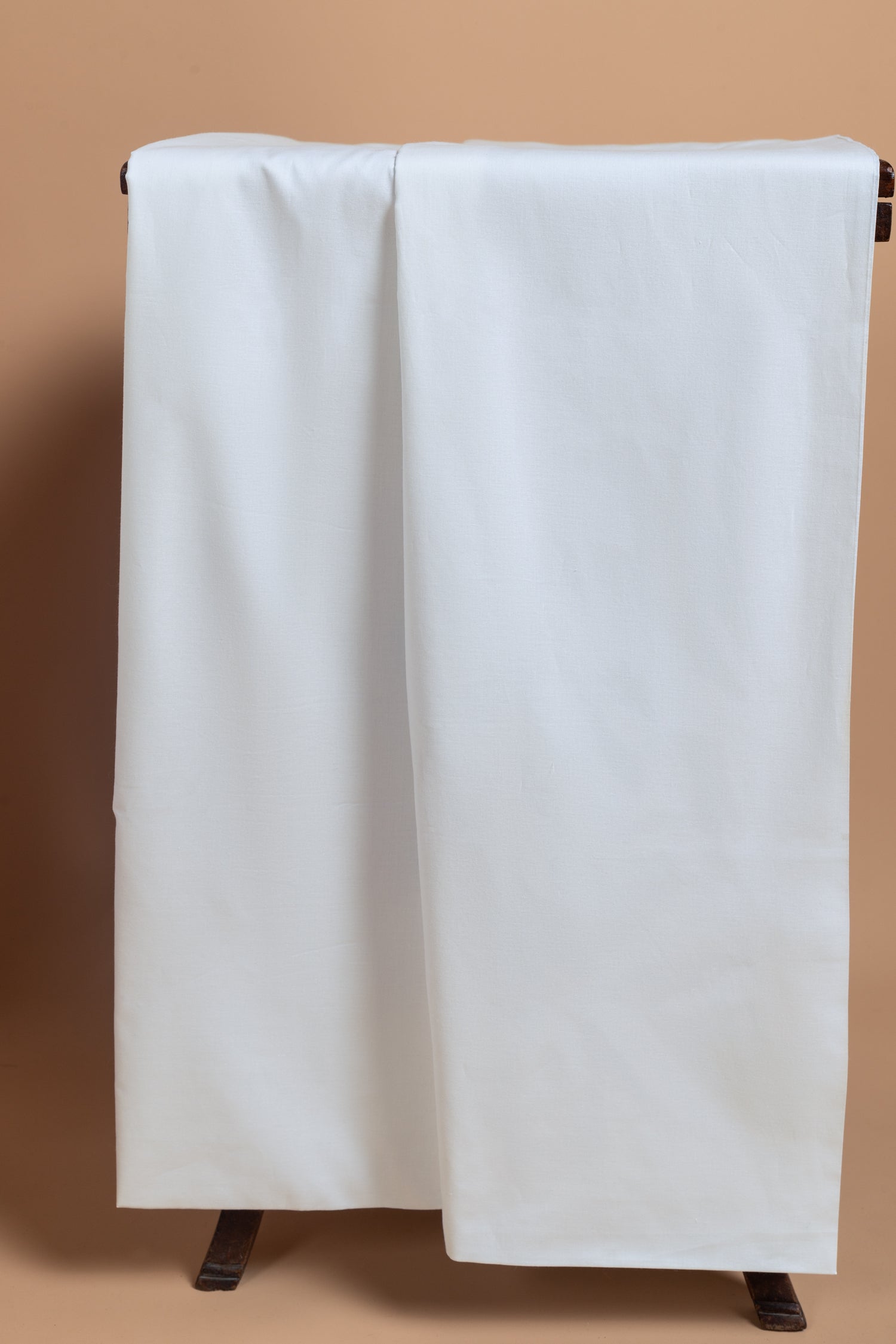 Afreen Soft Cotton White Unstitched Suit Set