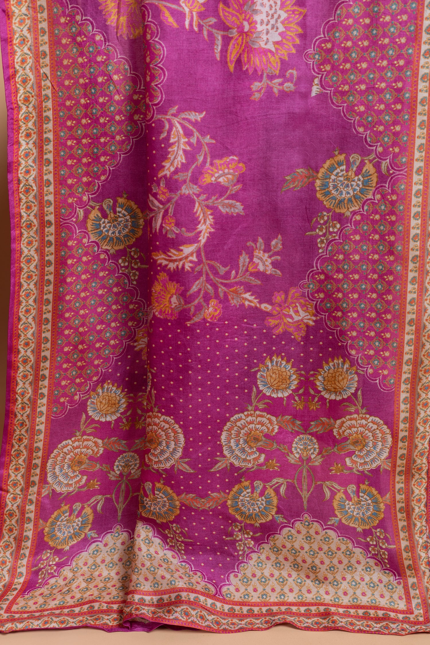 Luxe Muslin Pink Readymade Set