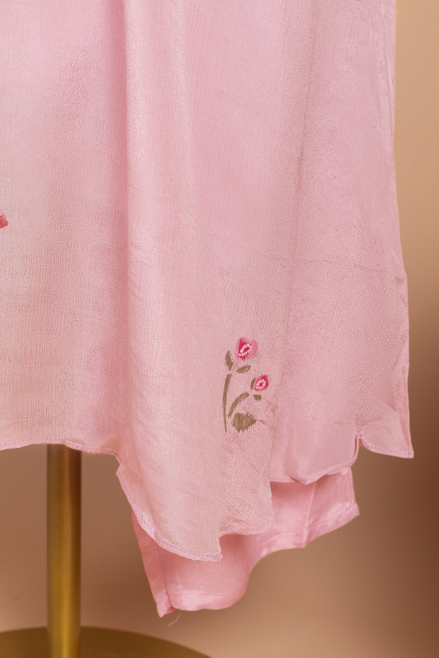 Luxe Blush Pink Chinnon Anarakli Set