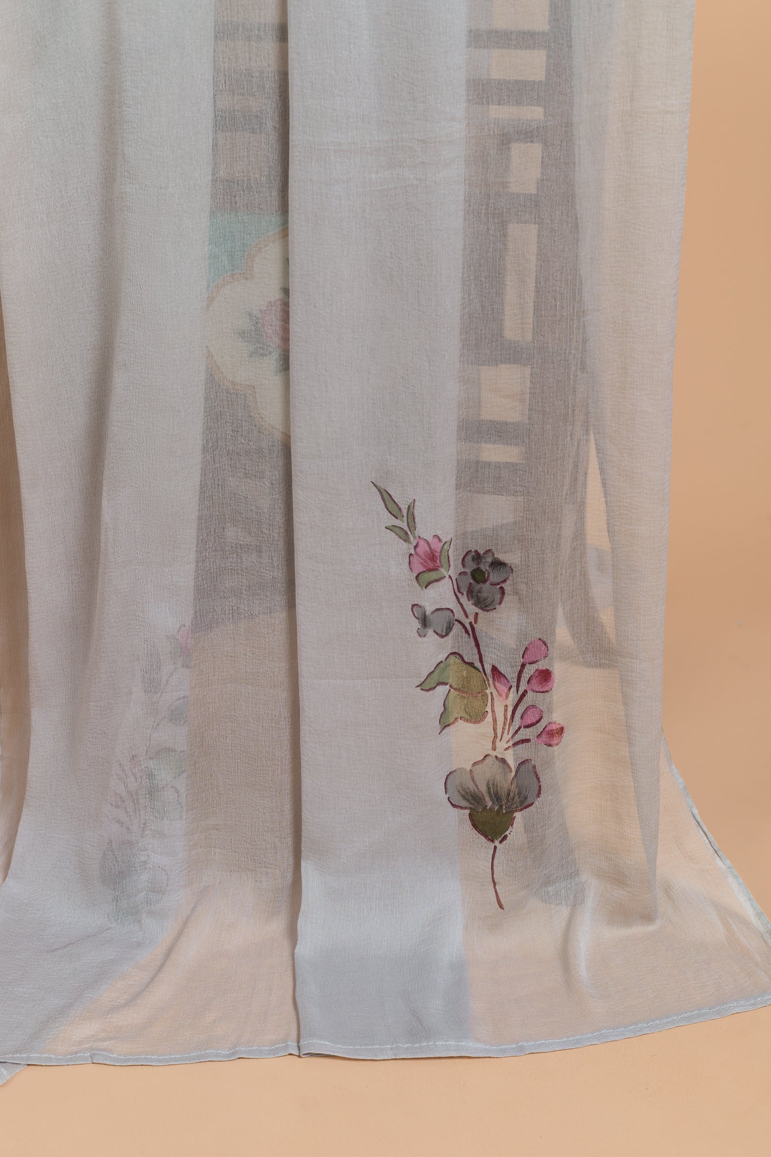 Luxe Grey Chinnon Anarakli Set