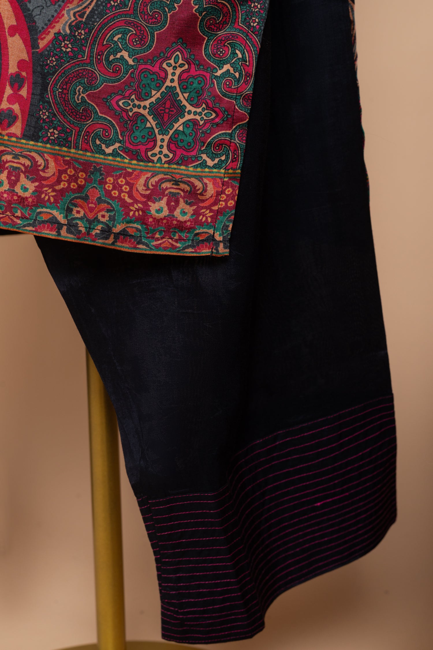 Afreen Black Soft muslin  Readymade Set