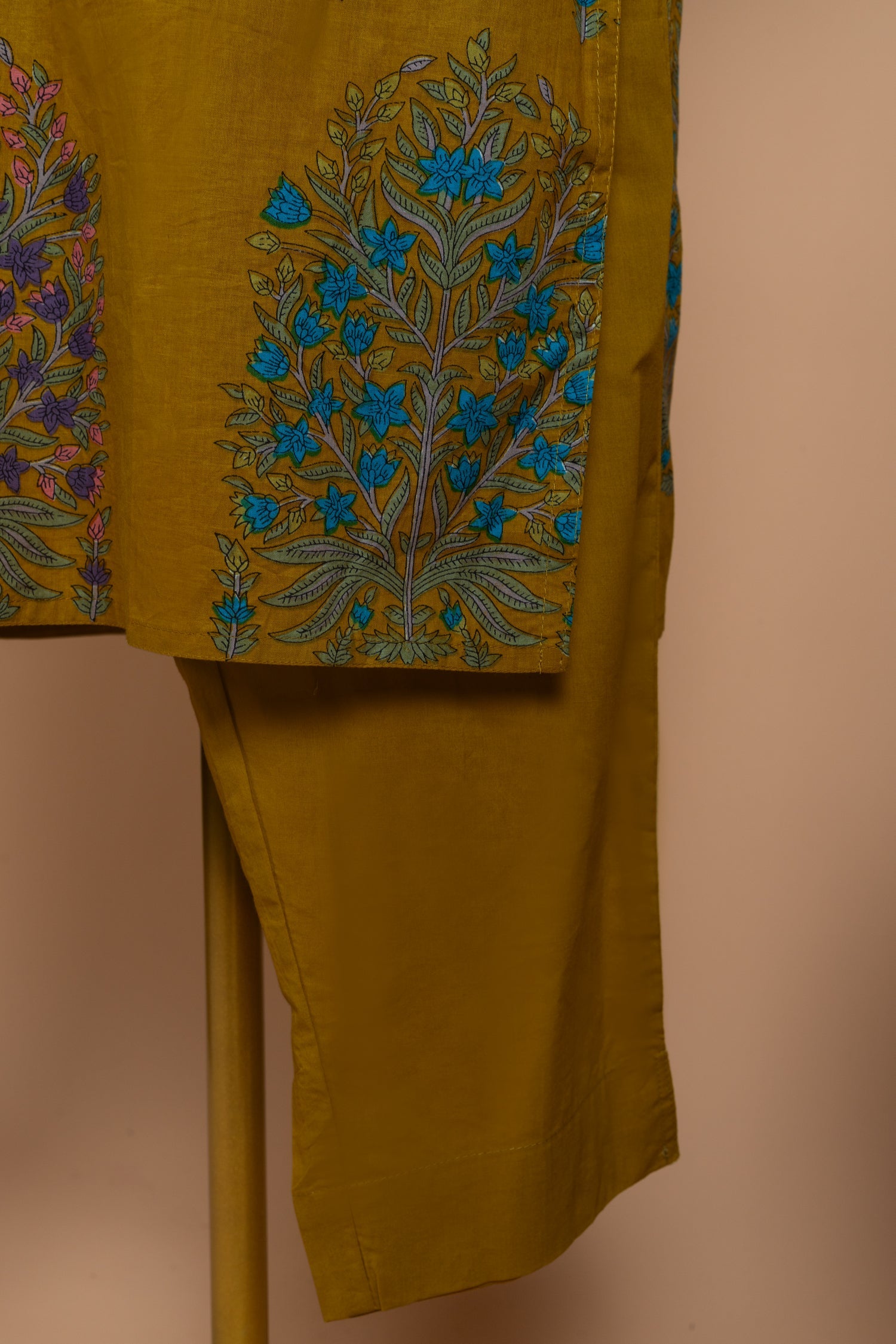 Afreen Mustard  Cotton Readymade Set Sterling House