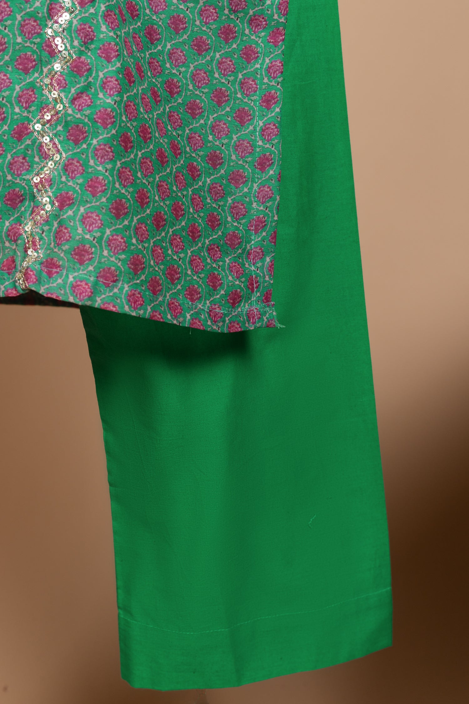 Luxe Sage Green Silk Blend Readymade Set