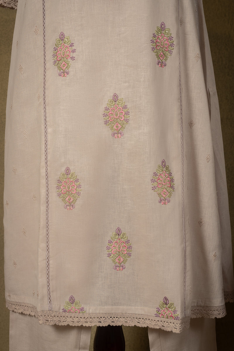 Light Grey Linen Cotton Readymade Set