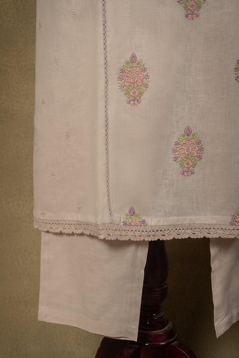 Light Grey Linen Cotton Readymade Set