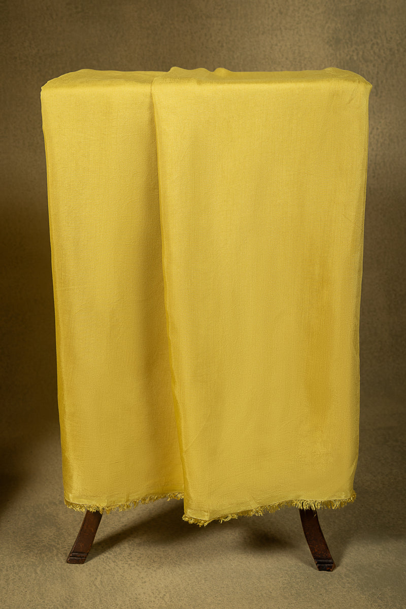 Yellow Chikankari Unstitched Suit Set Sterling House