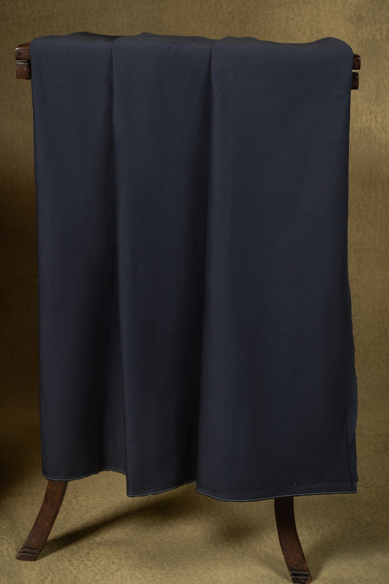 Slate Blue Linen Cotton Embroidered Unstitched Suit Sterling House