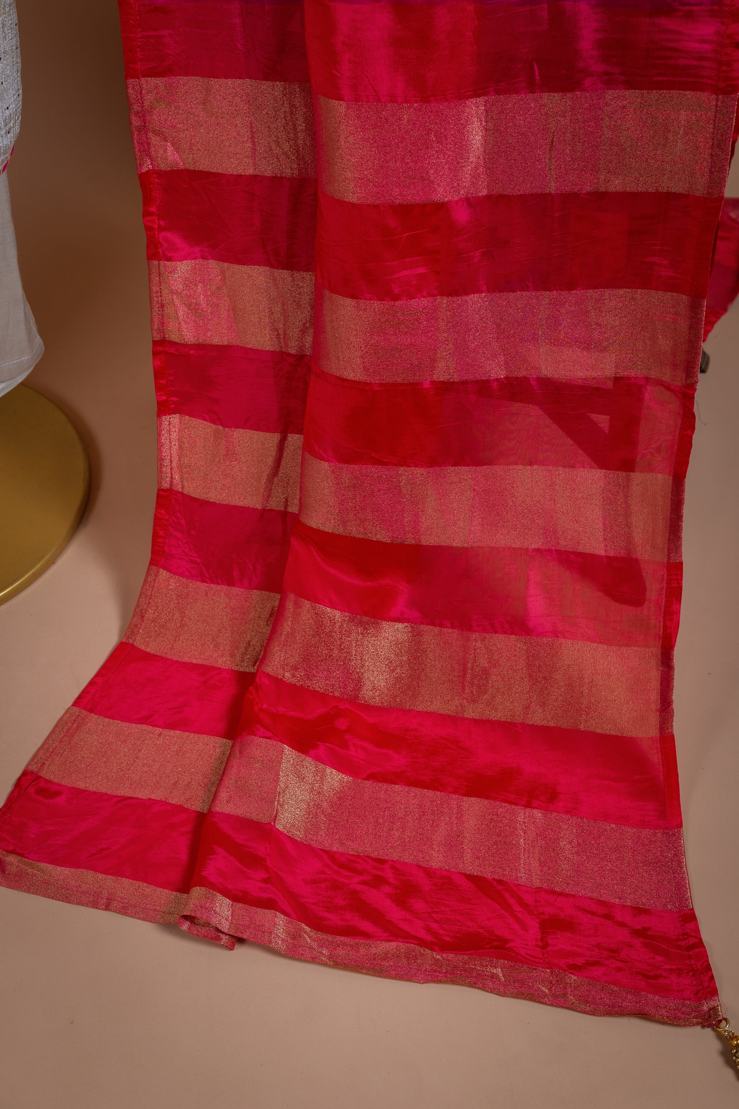 Luxe Crush Shimmer Silk Suit Readymade Set