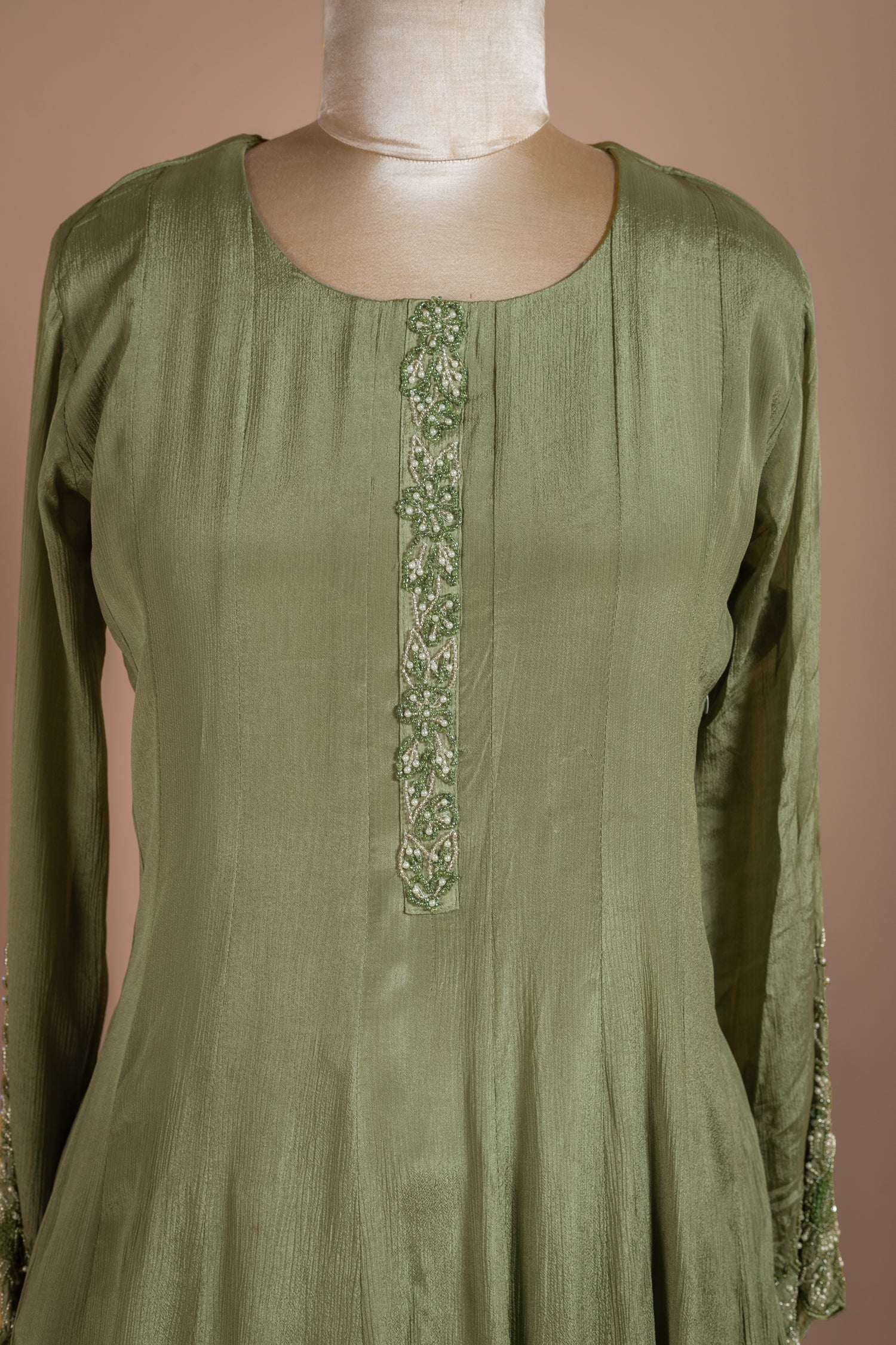 Afreen Muslin Readymade Anarkali Set