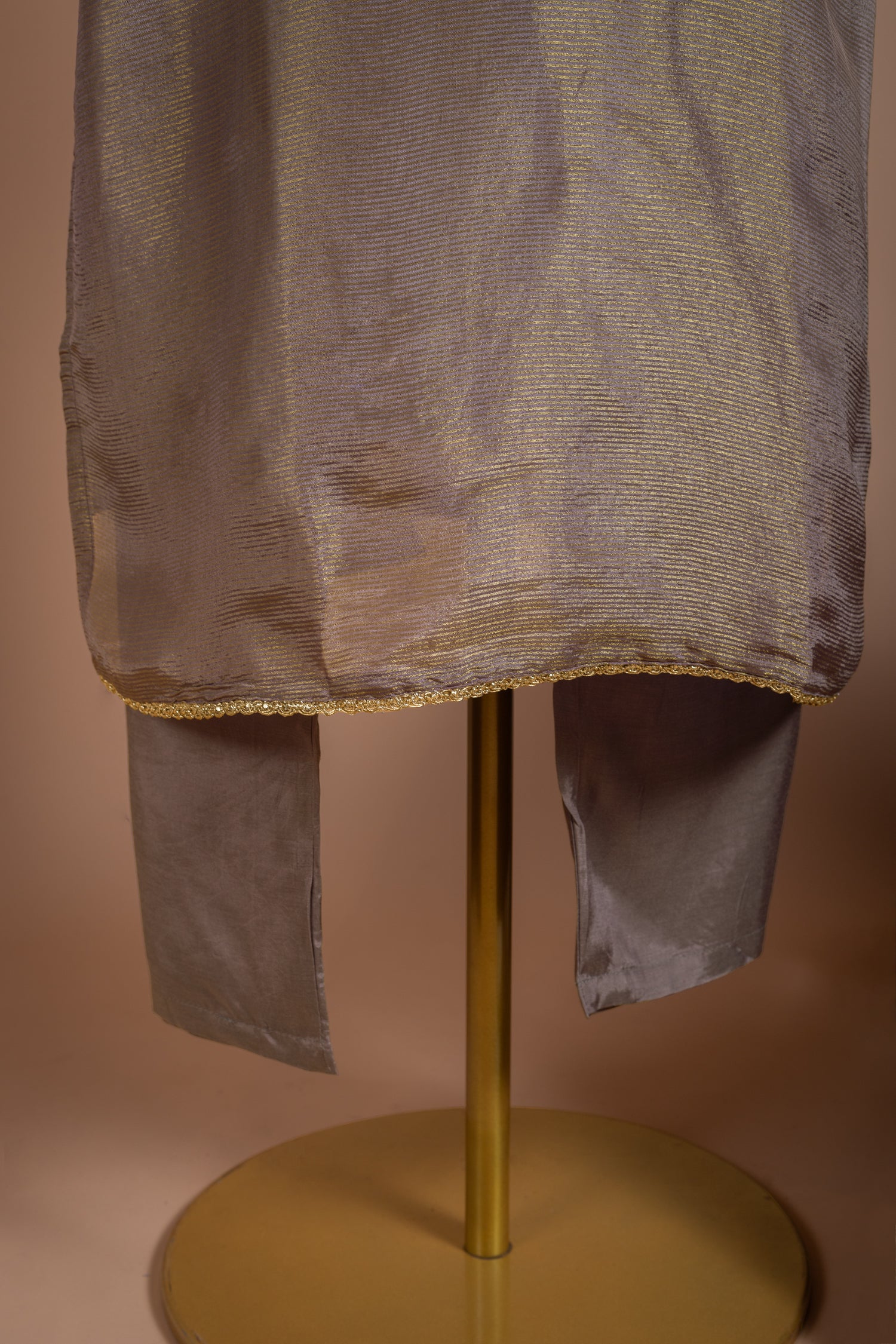 Afreen Purple Soft Shimmer Silk Suit Set