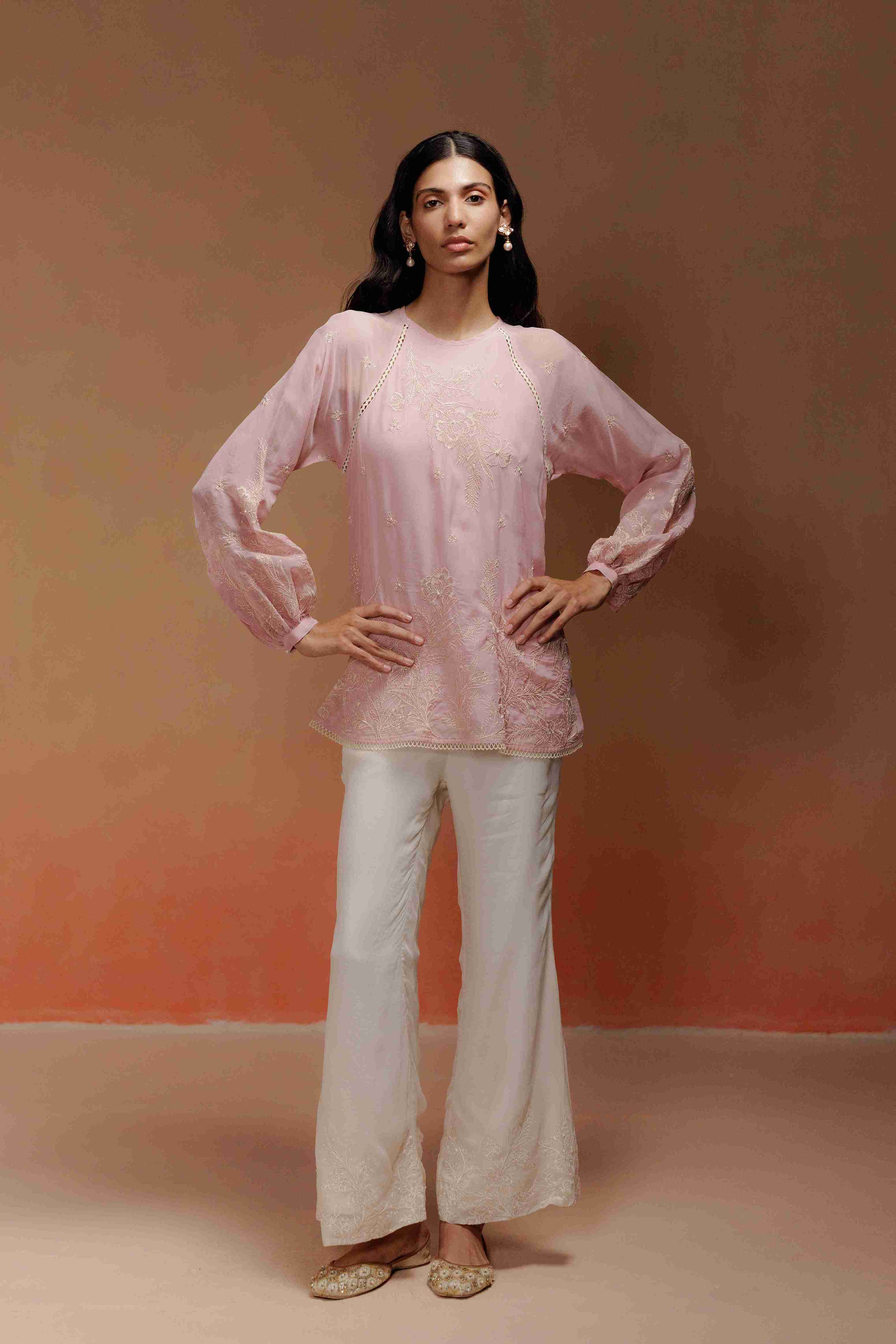 Arzoo Top- Pink