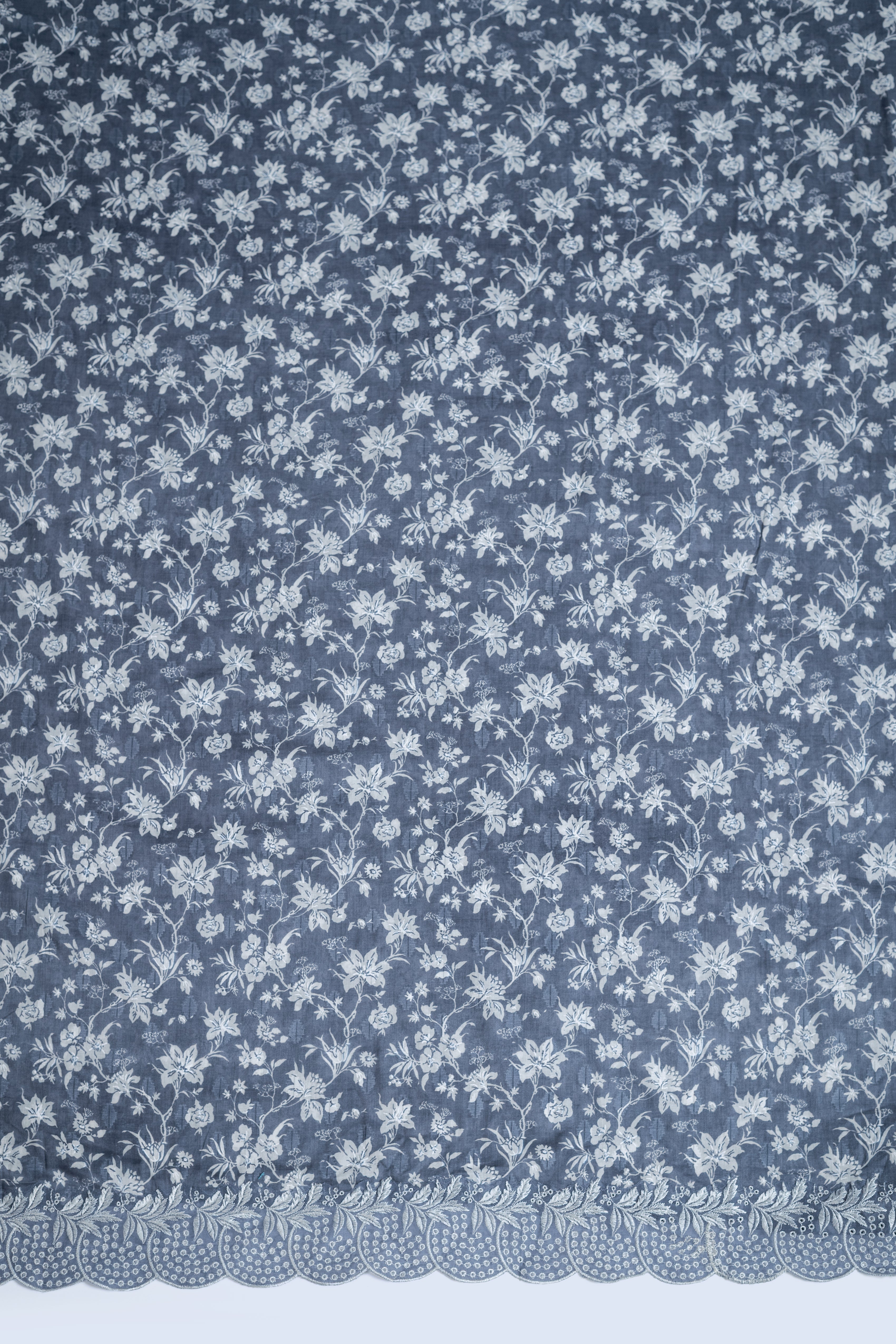 Luxe Blue Soft Cotton Suit Set