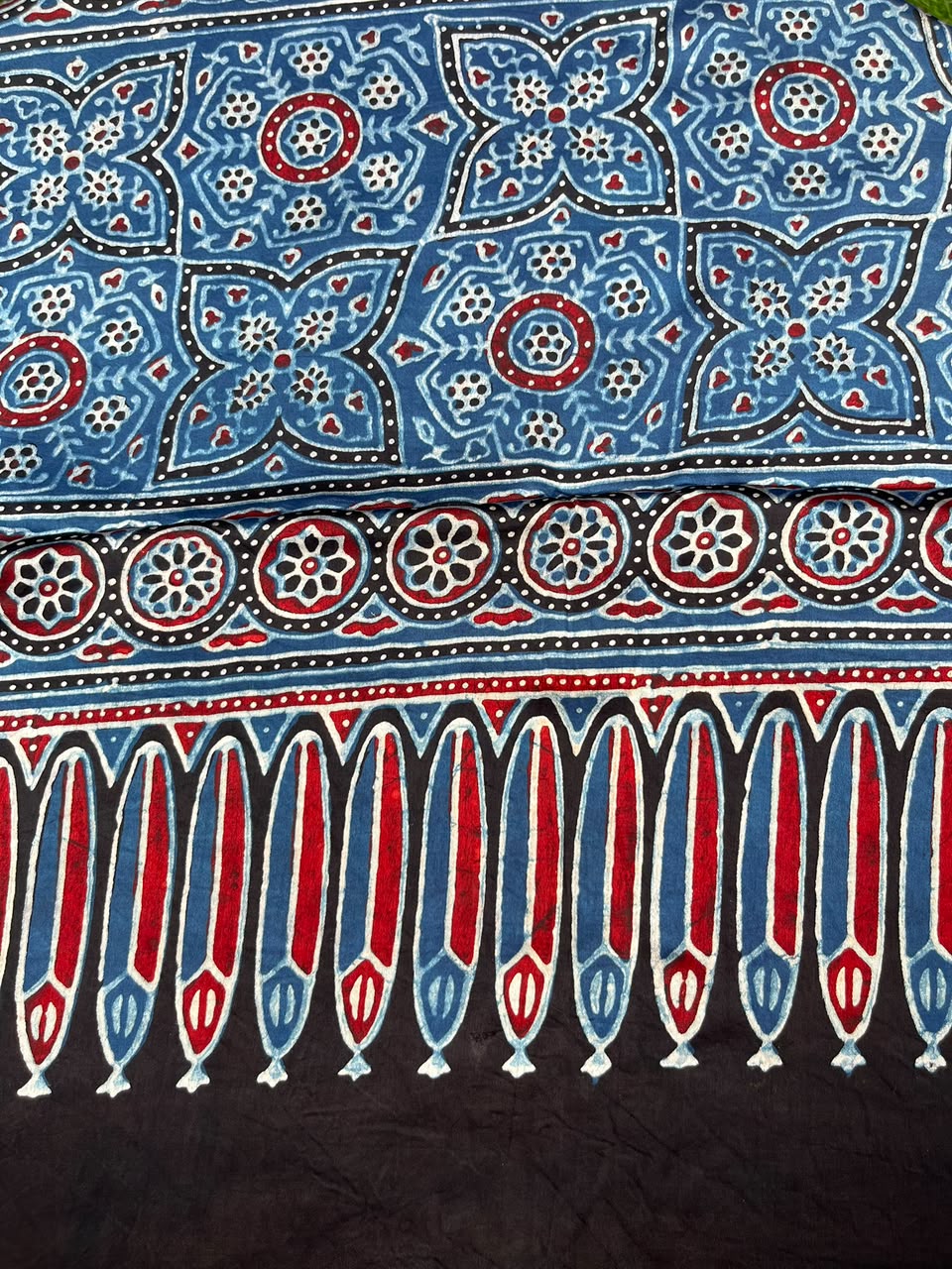 Luxe Modal Satin Ajrak Dupatta Sterling House