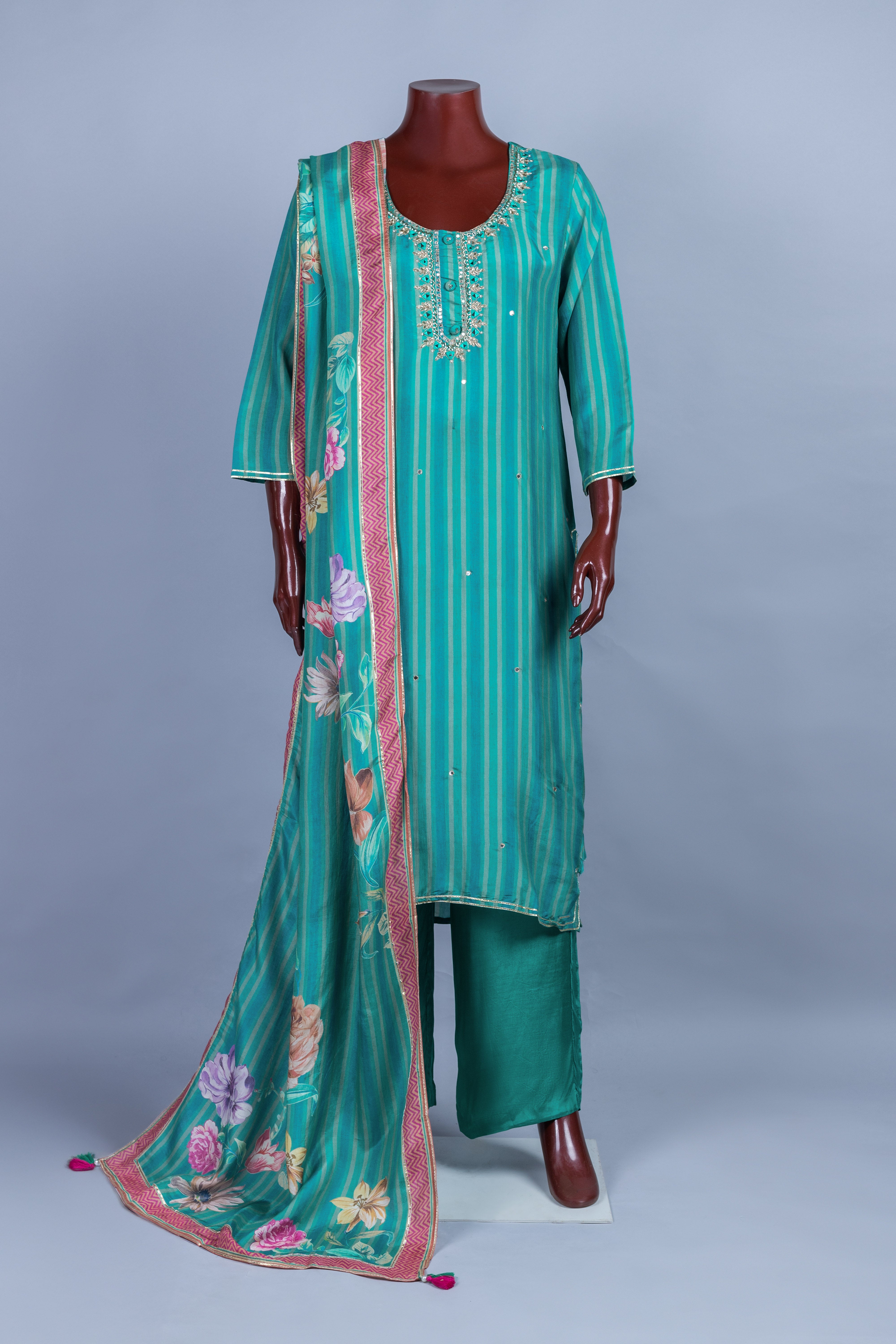 Afreen Muslin Suit set